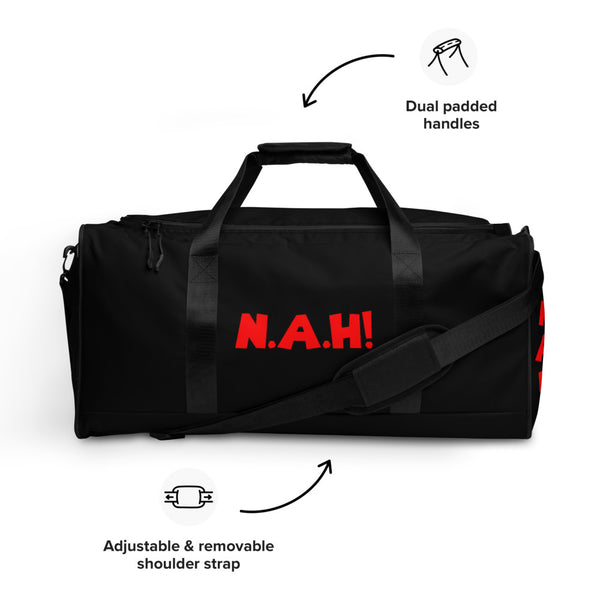 'N.A.H!' Duffle bag (Black)