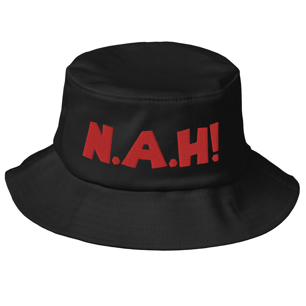 'N.A.H!' Old School Bucket Hat
