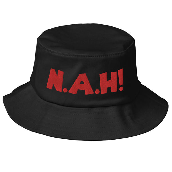 'N.A.H!' Old School Bucket Hat