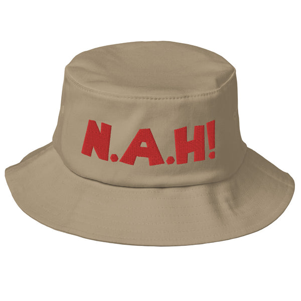 'N.A.H!' Old School Bucket Hat