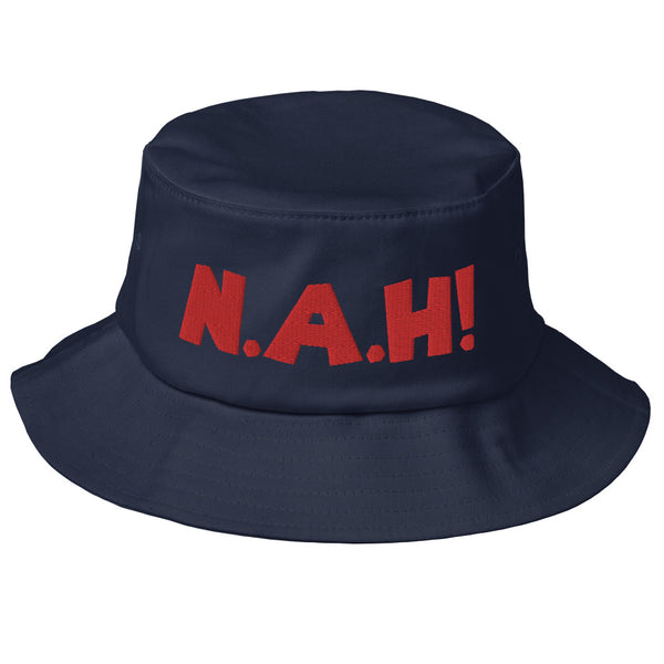 'N.A.H!' Old School Bucket Hat