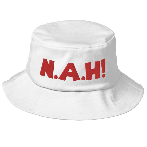 'N.A.H!' Old School Bucket Hat