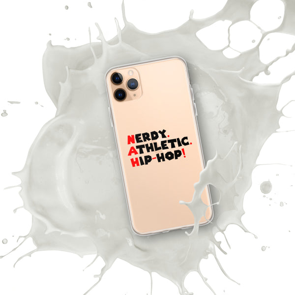 'Nerdy. Athletic. Hip-hop!' iPhone Case