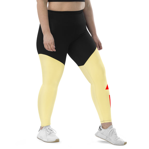 Queen's 'N.A.H!' Sports Leggings (Banana Mania)