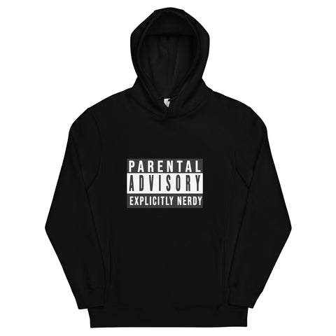 'Explicitly Nerdy' Unisex Fashion Hoodie