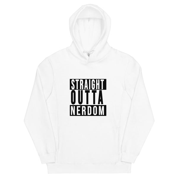 'Straight Outta Nerdom' Unisex Fashion Hoodie