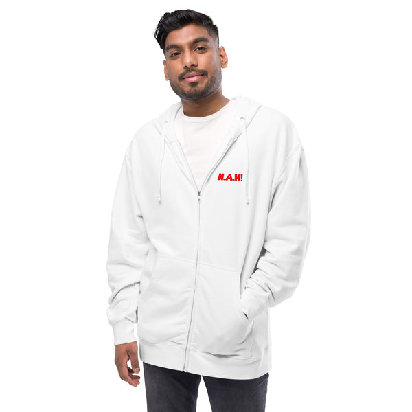 King's 'N.A.H!' Fleece Zip Up Hoodie