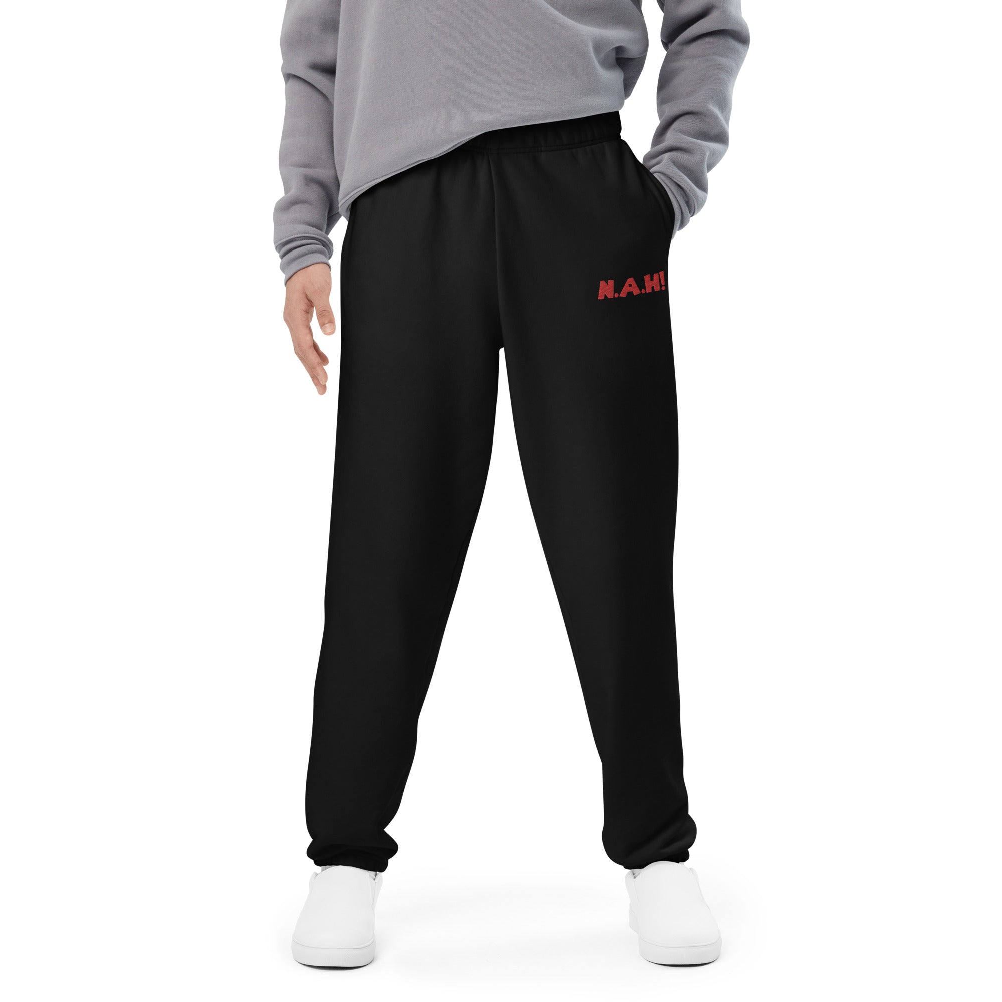 King's 'N.A.H!' Comfort Sweatpants (Black)