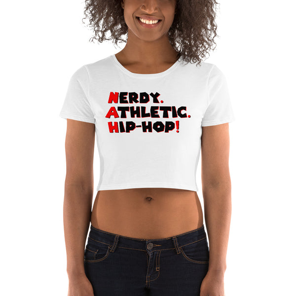 Queen’s 'Nerdy. Athletic. Hip-Hop!' Crop Tee