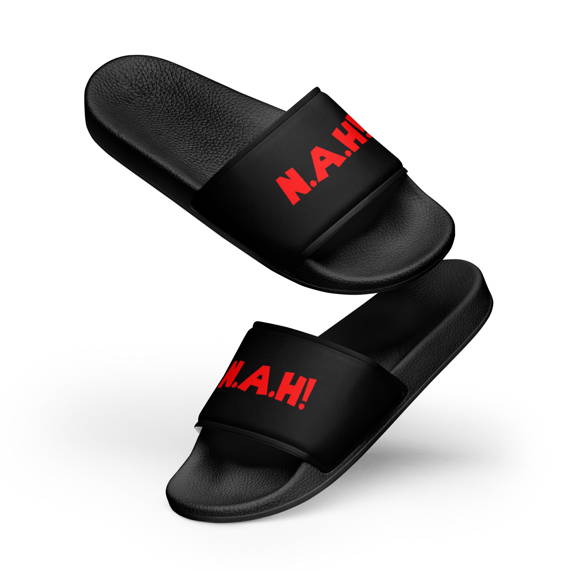 Queen's 'N.A.H!' Slides (Red/Black)