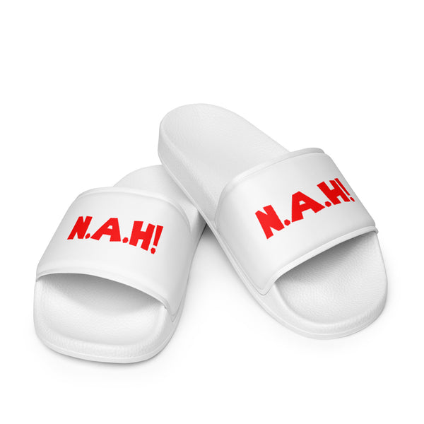 Queen's 'N.A.H!' Slides (Red/White)