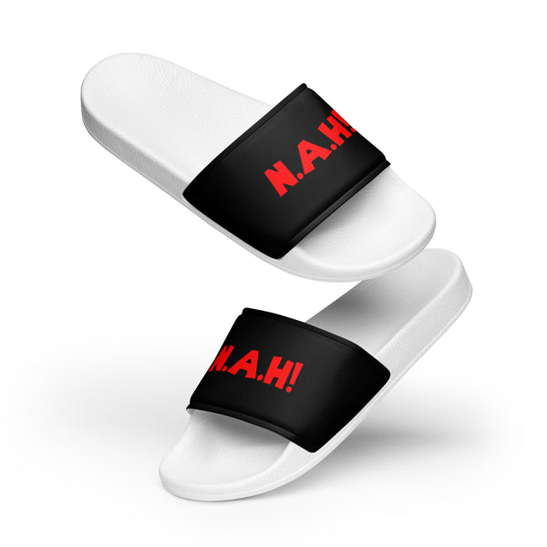 Queen's 'N.A.H!' Slides (Red/Black)
